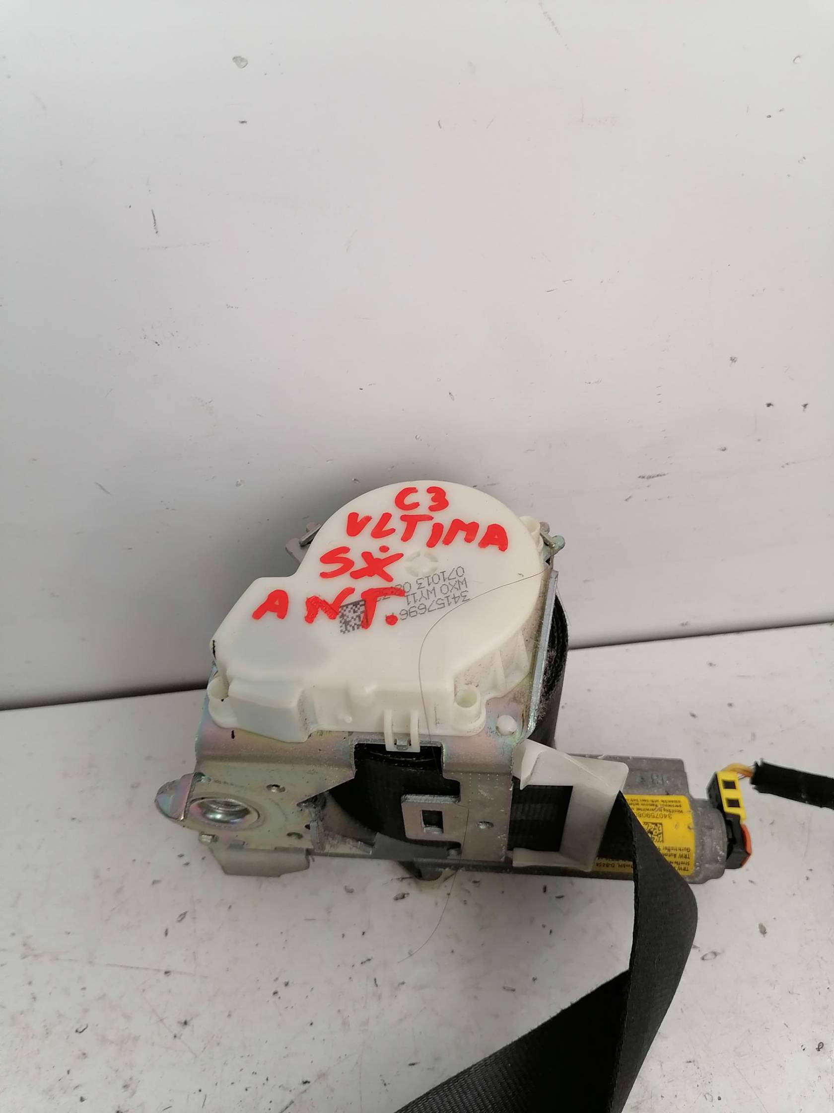 Cintura di sicurezza ant. sx.